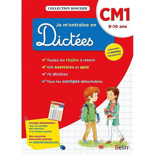 Je m'entraîne en dictées CM1  - 9-10 ans