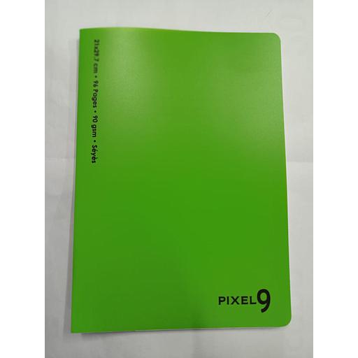 Cahier Piqué 21x29.7 cm 96P 90G Polypro Vert Clair