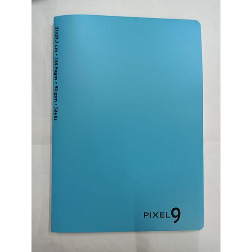 Cahier Piqué 21x29.7 cm 144P 90G Polypro Bleu Ciel Ref: 7893