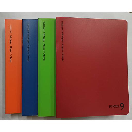 Cahier Piqué TP 17x22 cm 140P 90G Polypro Ref: 07914