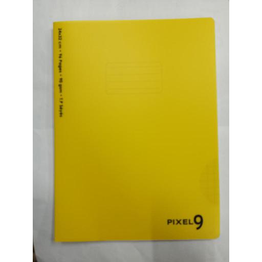 Cahier Piqué TP 24x32 cm 96P 90G Polypro Ref:07917