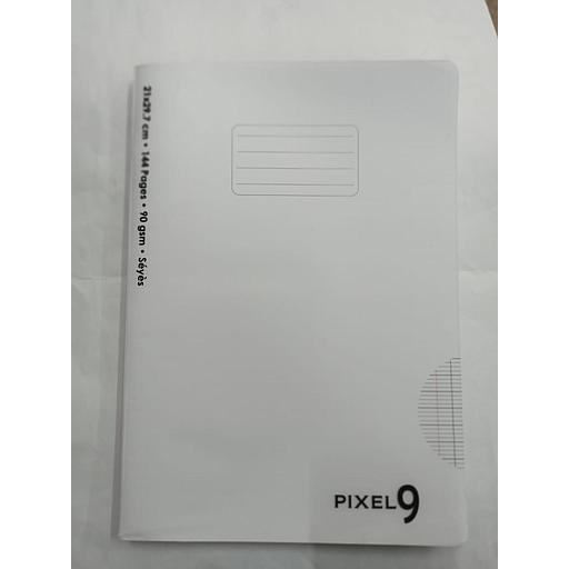 Cahier Piqué 21x29.7 cm 144P 90G Polypro Transparents Ref:07894