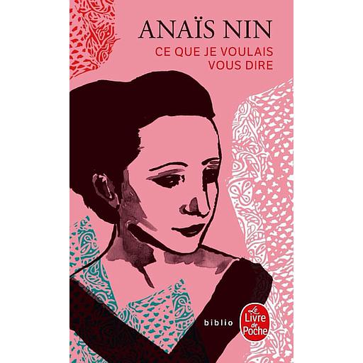 Ce que je voulais vous dire