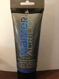 Peinture Acrylique 200 ml Bleu de Cobalt Ref: 370