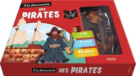 A la découverte des pirates  - Avec 1 plateau aimanté et 65 pièces magnétiques
