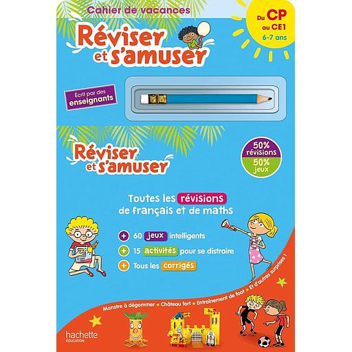 Réviser et s'amuser du CP au CE1  - Avec 1 crayon-gomme