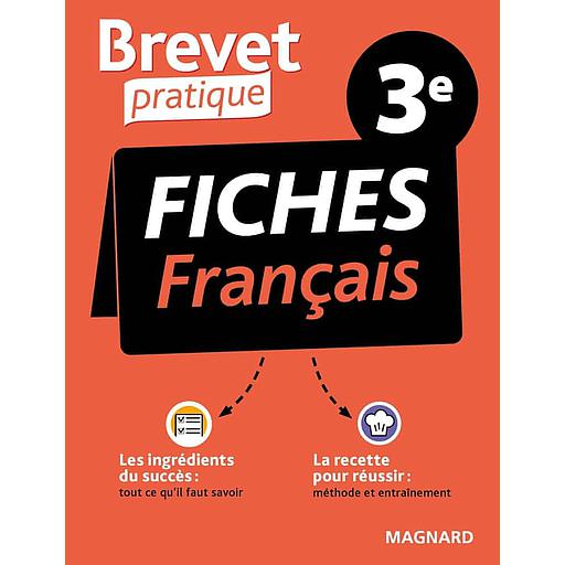 Brevet Pratique Fiches Français 3e