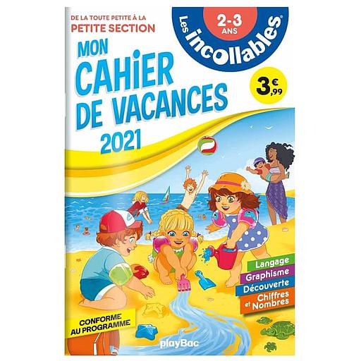 Mon cahier de vacances de la toute petite section à la petite section