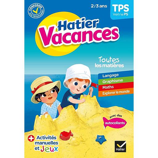 Hatier vacances de la TPS vers PS