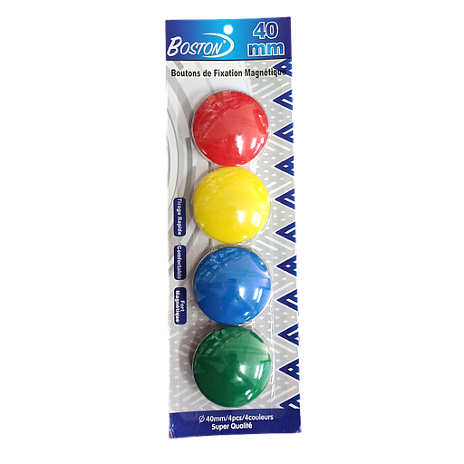 Boutons de Fixation Magnétique 40mm