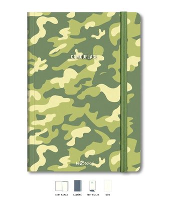 Bloc Note CAMOUFLAGE Uni 192P 17x24