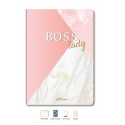 Bloc Note BOSS LADY Surligné 192P 17*24
