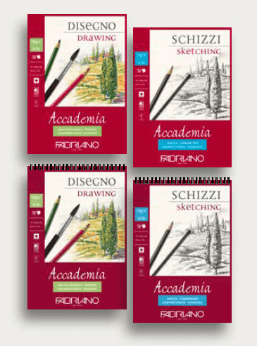Bloc à Dessin Sans Spiral 30 Feuilles Academia A5 200G Rèf 41201421