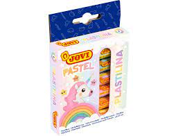 Pâte à modeler végétale - Boite de 6 - 15G Couleur Pastel