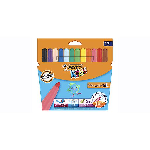 Feutre de 12 BIC Visacolor Jumbo