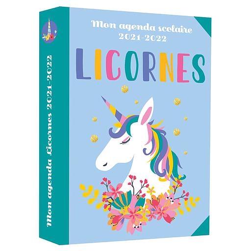 Mon agenda scolaire Licornes