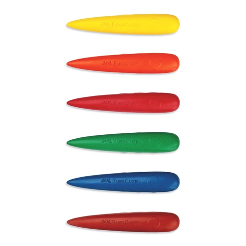 Ensemble de crayons de cire First Grip - Paquet de 6