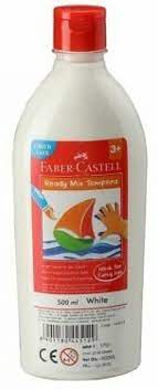 Bouteille de Peinture 500 ML Tempera Blanc