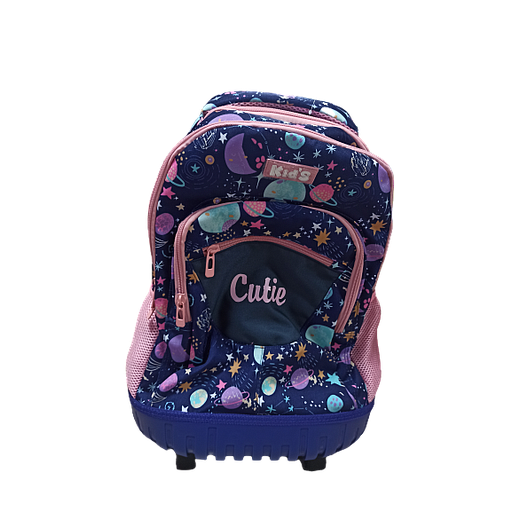 Cartable à Roulette avec Trousse 3 Poche TRL-K2091