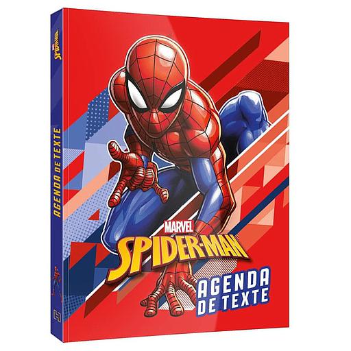Agenda de texte Spiderman Marvel
