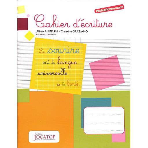Cahier d'écriture perfectionnement CM - Jocatop