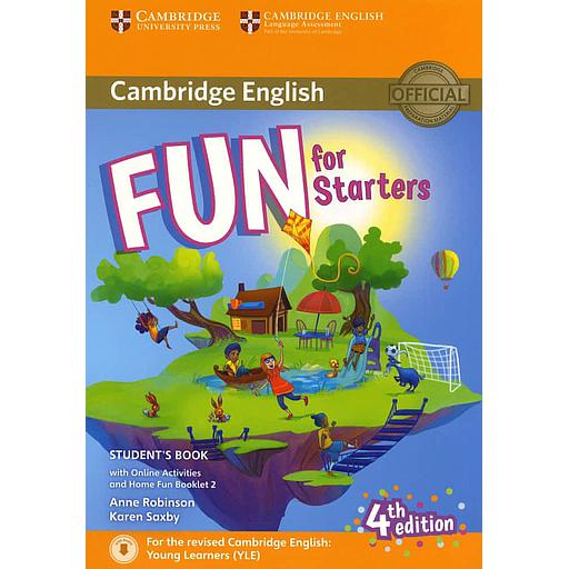 Fun for Starters Student's Book  - Avec Home Fun Booklet 2