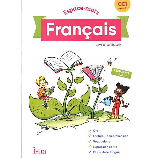 Français CE1 Espace-mots  - Livre unique