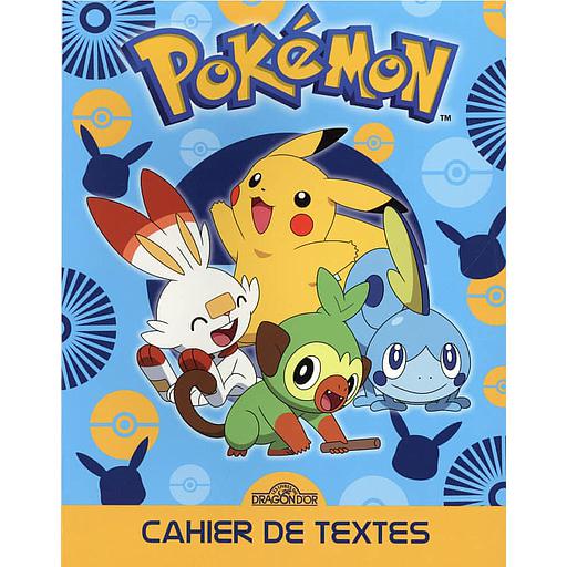 Cahier de textes Pokémon