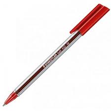 Stylo à bille Cristal Peach Hauser Rouge