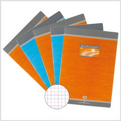 Cahier pique 192P 21x29.7 5*5 60g