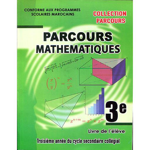 Parcours Mathématiques 3AC  - 2021 (Visé par le Ministère de L'Education Nationale)
