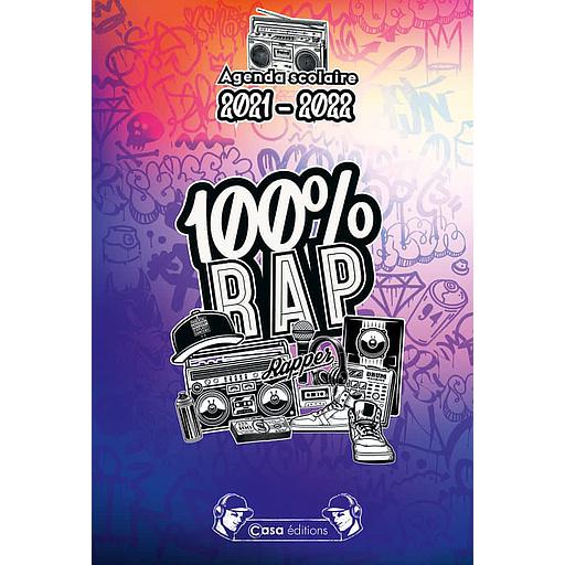 Agenda scolaire 100 % Rap 2021-2022