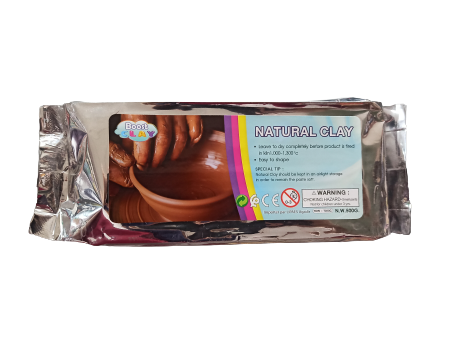 Pate a modeler Céramique 500g - Blanc