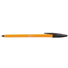 Stylo à bille Cristal Jaune Fine