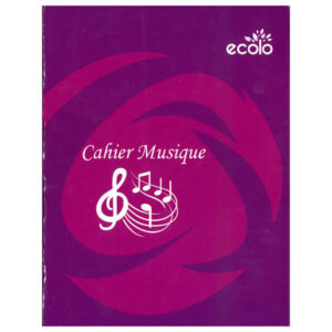 Cahier Musique Format 17x22cm