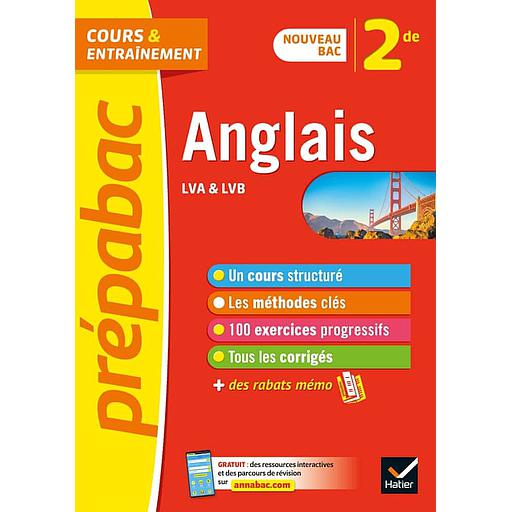 Anglais 2de  - LV1 - LV2