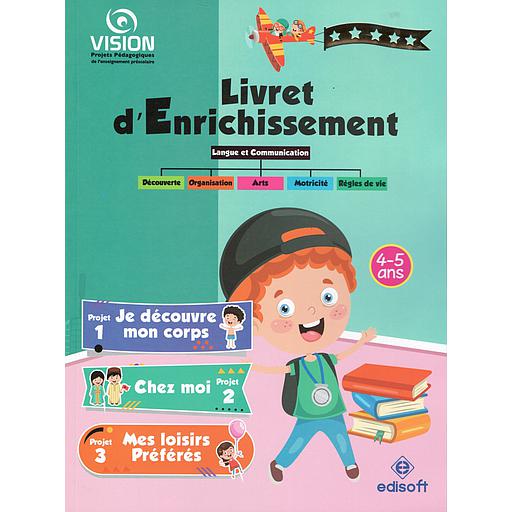 Vision : Livret d'Enrichissement 4-5 ans