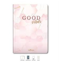 Bloc Note GOOD VIBES Surligne 192P 17x24