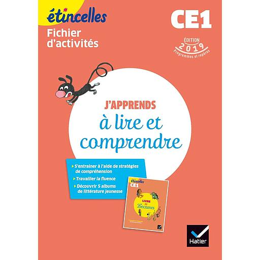 Etincelles CE1 J'apprends à lire et comprendre - Fichier d'activités