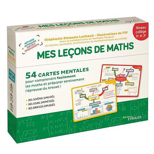 Mes leçons de mathématiques ; niveau collège 5e, 4e, 3e