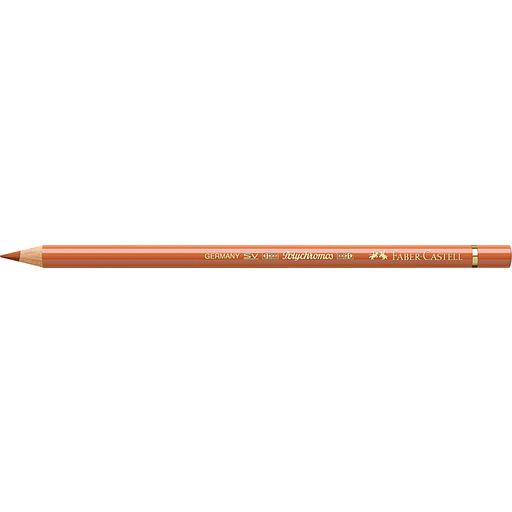 Crayon de couleur Polychromos 187 ocre brulee