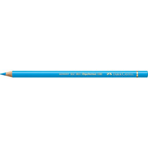 Crayon de couleur Polychromos 145 bleu phthalo vif