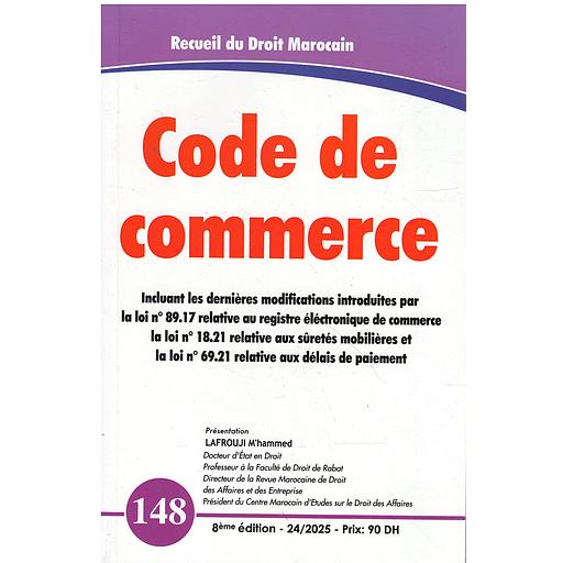 Code de Commerce N° 148