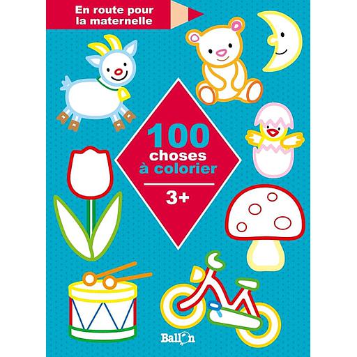 100 choses à colorier  - 3 +