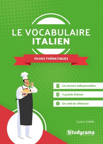 Le vocabulaire italien  - 60 fiches thématiques