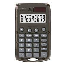 Calculatrice de Poche Rebell Noir 113*67