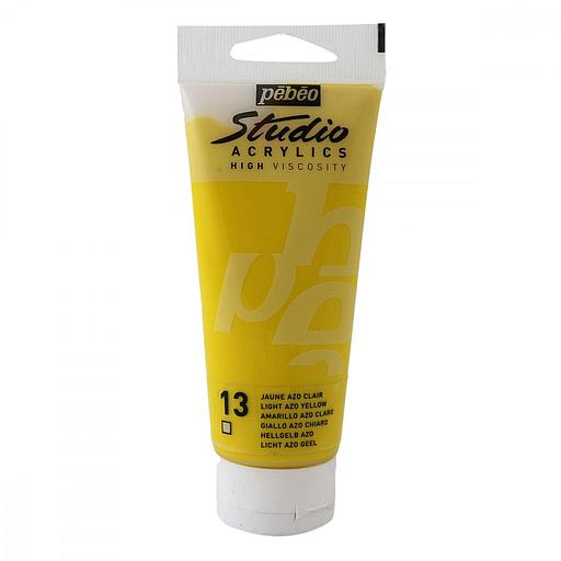 Tube Acrylic 100ml N°13 Jaune Azo Clair
