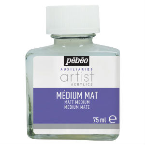 Médium acrylique mat Pébéo Artist - 75 ml