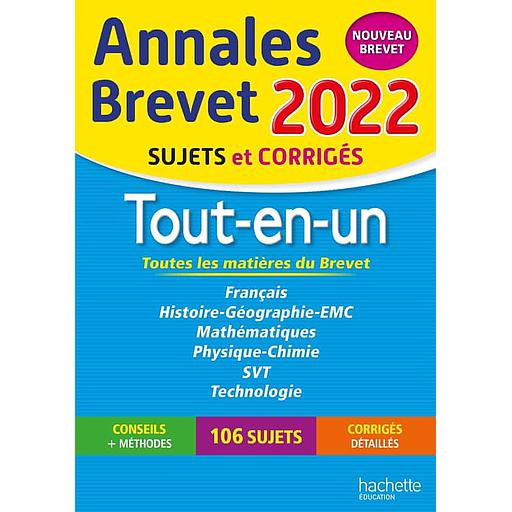 Tout-en-un 3e - Brevet 2022