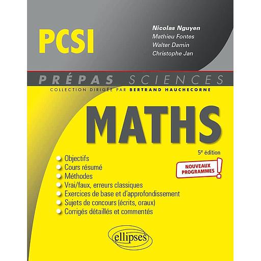 Mathématiques PCSI